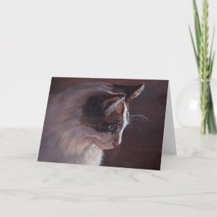 Bon Jovi Kat Origineel Cat Art Wenskaart Kaart