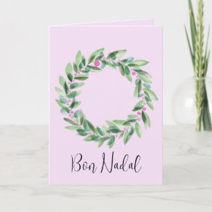Bon Nadal, Catalaans kerstcadeaukaartje Feestdagen Kaart