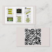 Bon Net Fide QR-code Contactkaartje (Voorkant / Achterkant)