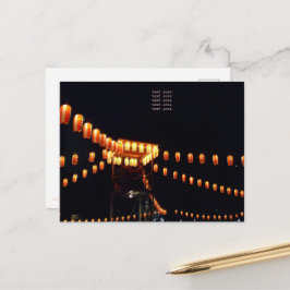 Bon Odori, a traditional Japanese festival  Briefkaart