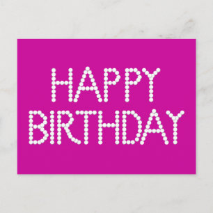 Bon Party Rainbow Happy Birthday Postcard Briefkaart