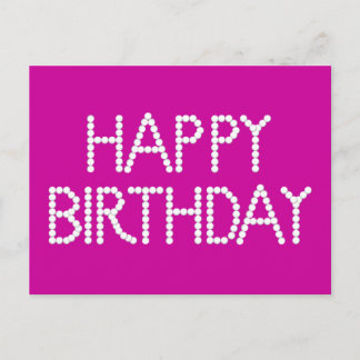 Bon Party Rainbow Happy Birthday Postcard Briefkaart