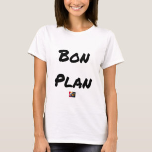 BON PLAN - Woordenspellen - Francois Stad T-shirt