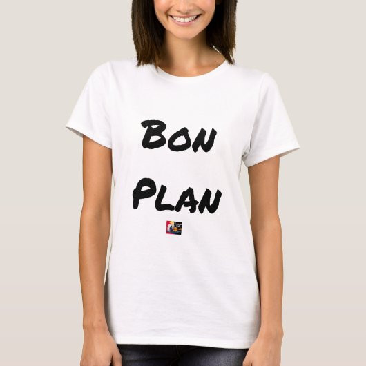BON PLAN - Woordenspellen - Francois Stad T-shirt (Voorkant)