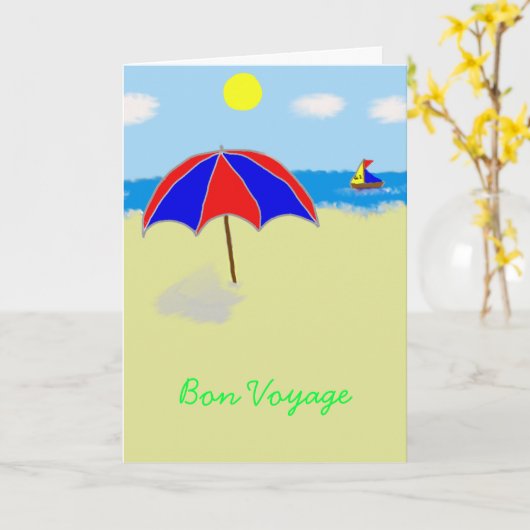 Bon-reis Kaart (Gele Bloem)