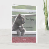 Bon Reyage-veilige reizen Kaart (Achterkant)