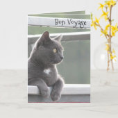 Bon Reyage-veilige reizen Kaart (Gele Bloem)