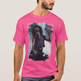 Bon Scott Brush Art T-shirt