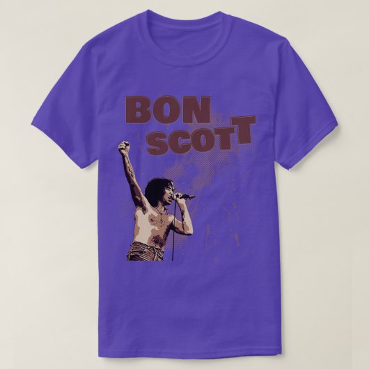 Bon scott t-shirt (Design voorkant)