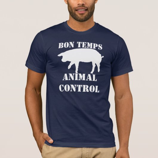 Bon Temps Animal Control T-shirt (Voorkant)