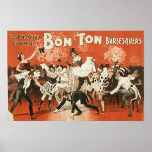 Bon Ton Burlesquers 365 dagen voor ze allemaal Poster