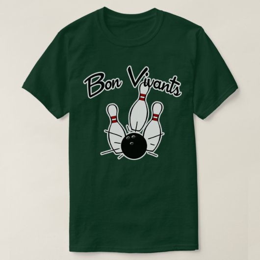 Bon Vistaff Bowling Team T-shirt (Design voorkant)