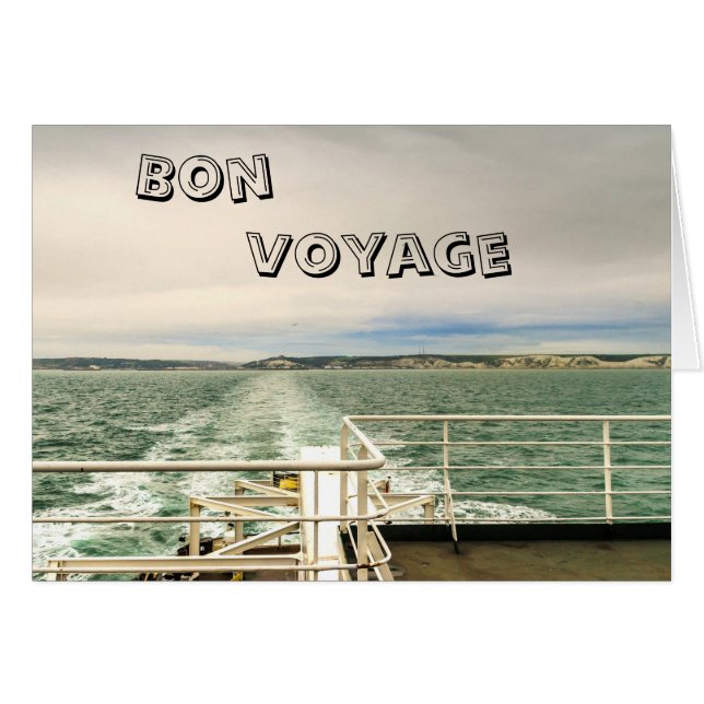 Bon Voyage (Voorkant Horizontaal)