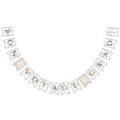 Bon Voyage Afstudeerder Adventure wereldkaart afst Vlaggetjes (Alle)