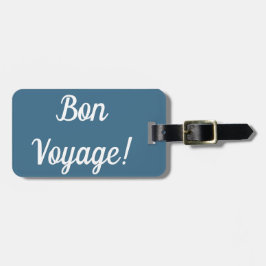 Bon Voyage Bagagelabel