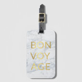 Bon Voyage Bagagelabel (Voorkant (verticaal))