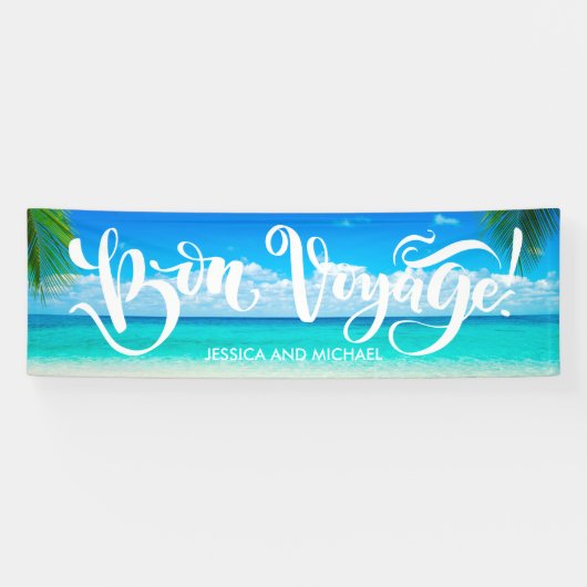 Bon Voyage Banner (Horizontaal)