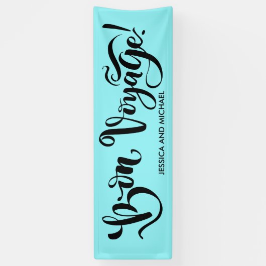 Bon Voyage Banner (Verticaal)