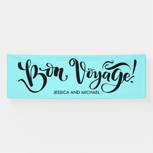 Bon Voyage Banner (Horizontaal)