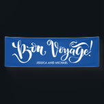 Bon Voyage Banner<br><div class="desc">Bon Voyage die het avontuur weggooit wacht op Poster van de banner</div>