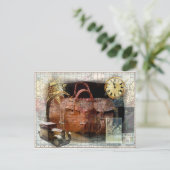 Bon Voyage Briefkaart (Staand voorkant)