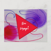 Bon Voyage Briefkaart (Voorkant)