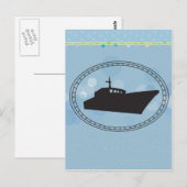 Bon Voyage Briefkaart (Voorkant / Achterkant)