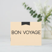 BON VOYAGE BRIEFKAART (Staand voorkant)