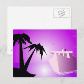 Bon Voyage Briefkaart (Voorkant / Achterkant)