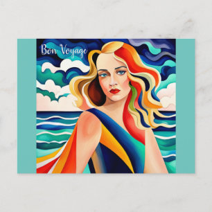 Bon Voyage Briefkaart