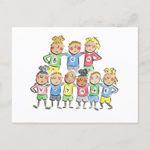 Bon Voyage Briefkaart