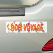 Bon Voyage Bumpersticker (Op auto)