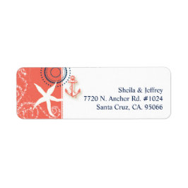 Bon Voyage Coral Reef Destination Wedding Etiket