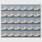 Bon Voyage: cruiseschip 2 Cadeaupapier (Vlak)