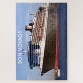 Bon Voyage: cruiseschip 2, koningin Mary 2 Legpuzzel (Verticaal)