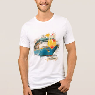 Bon Voyage: Cruiseschip Ontsnapping Tri-Blend Shirt