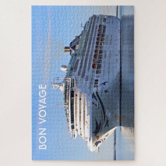 Bon Voyage: cruiseschip Pacific Explorer Legpuzzel (Verticaal)