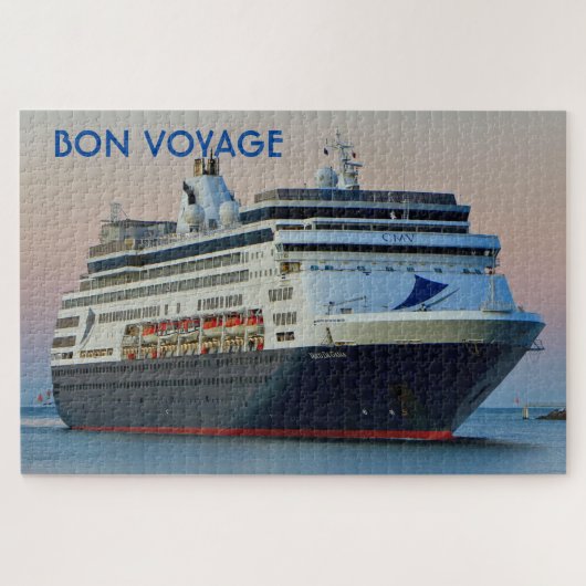 Bon Voyage: cruiseschip Vasco da Gama Legpuzzel (Horizontaal)