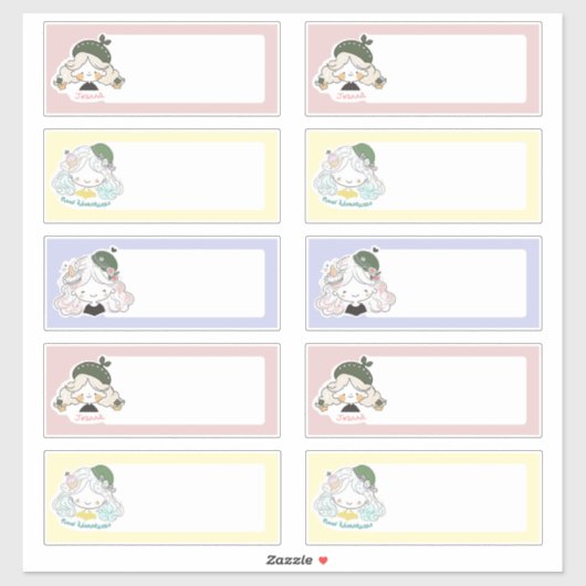 Bon Voyage Custom-Cut Vinyl Sticker (Vel)