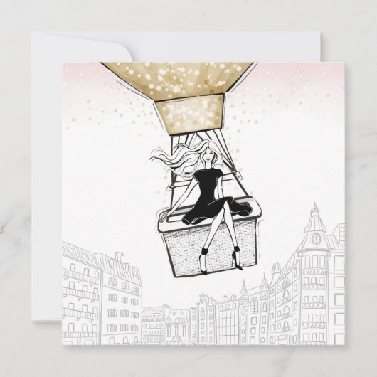 Bon Voyage! Feestdagenkaart (Voorkant)