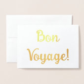 Bon Voyage! Folie Kaarten (Voorkant met envelop)