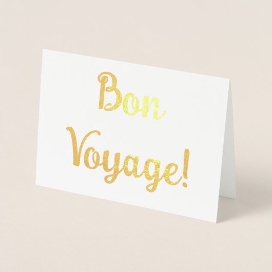 Bon Voyage! Folie Kaarten (Voorkant)