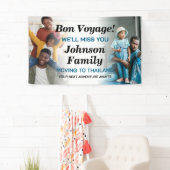 Bon Voyage Gepersonaliseerd Verhuizen naar het Bui Spandoek (Insitu)