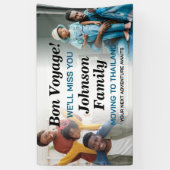 Bon Voyage Gepersonaliseerd Verhuizen naar het Bui Spandoek (Verticaal)