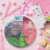 Bon Voyage Gnome Papieren Bordje (Feest)