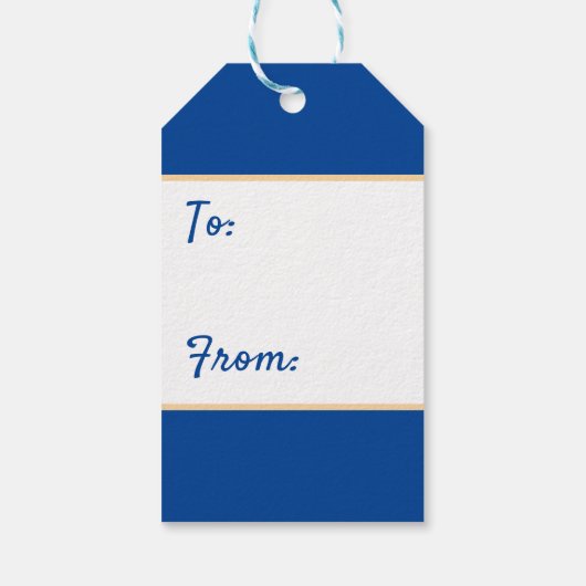 Bon Voyage | Golden Compass Gift Label Cadeaulabel (Achterkant)