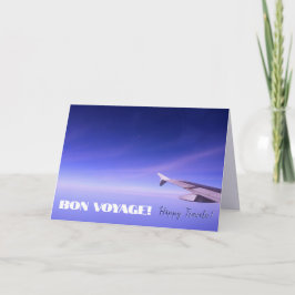 Bon Voyage Happy Travel Wensen Kaart