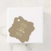 Bon Voyage heeft een fijne dag Bedankjes Labels (In situ)