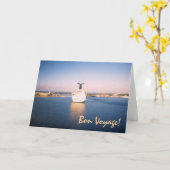 Bon Voyage Kaart (Gele Bloem)