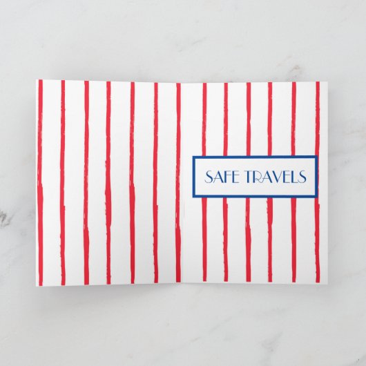 Bon Voyage Kaart (Binnen)